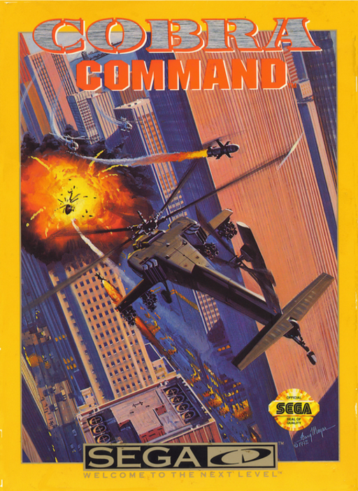 Cobra Command (USA) Sega CD Game Cover